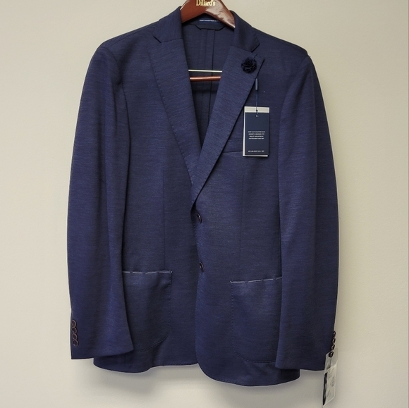 Hart Schaffner Marx Blazer Navy Blue 41R - Picture 1 of 11